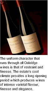 About the Oakridge Winery