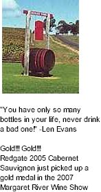 About the Redgate Winery