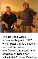 More About Tin Shed Winery