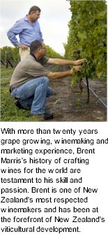 More About Brent Marris Wines