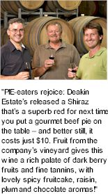 More on the Deakin Estate Winery