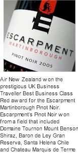 More About Escarpment Winery