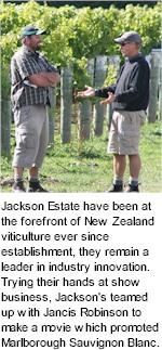 More About Jackson Estate Wines