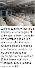 More on the Stefano Lubiana Winery