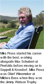 More About Mike Press Winery