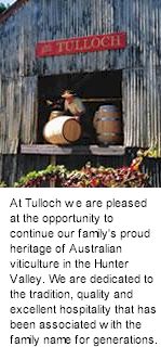 More About Tulloch Winery