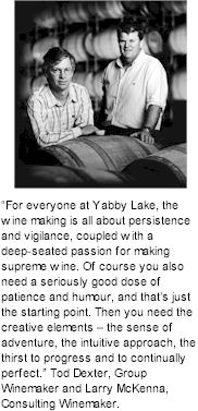 More About Yabby Lake Wines