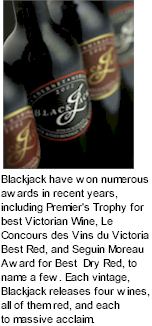 About Blackjack Wines