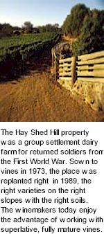 About the Hay Shed Hill Winery