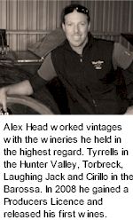 About Alex Head Wines