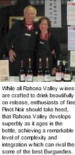 About Rahona Valley Wines