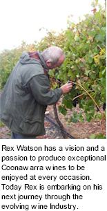 About Rex Watson Wines