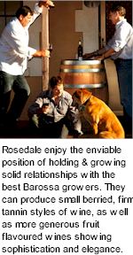 About Rosedale Wines