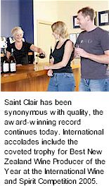 About the Saint Clair Winery